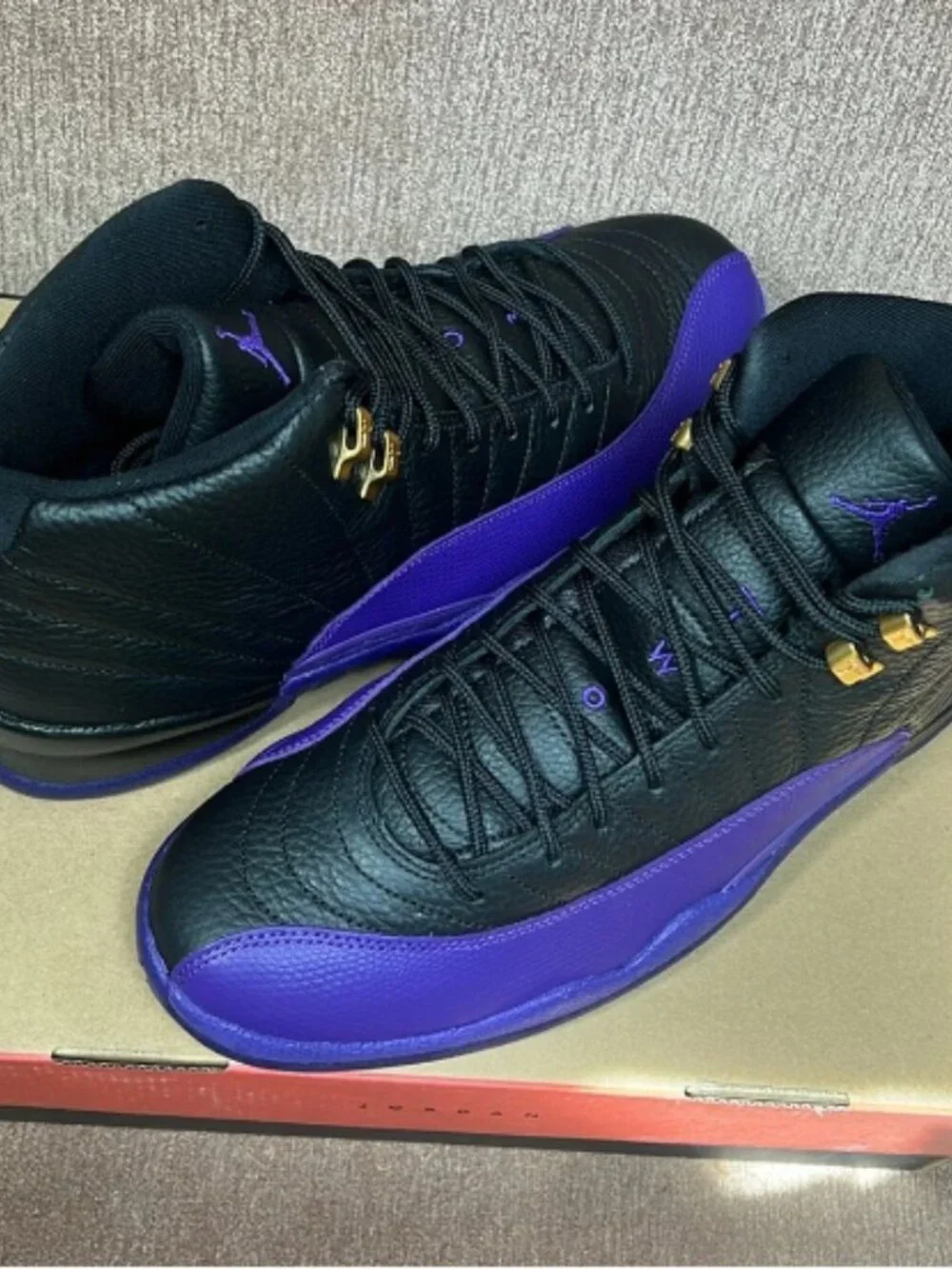 Jordan AJ12 Retro BlackField Purple